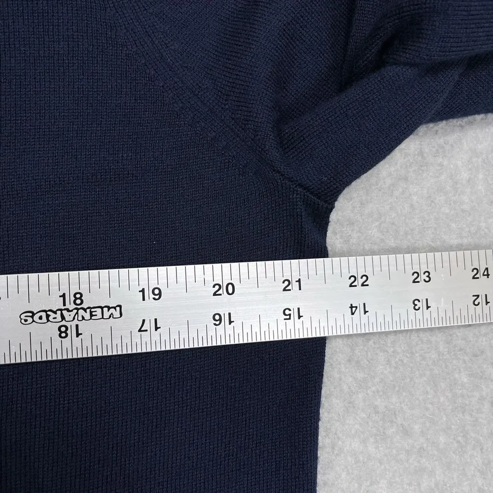 Brooks Brothers Sweater Mens Large Washable Merino Wool Crewneck Skier Ski Knit - Picture 4 of 11